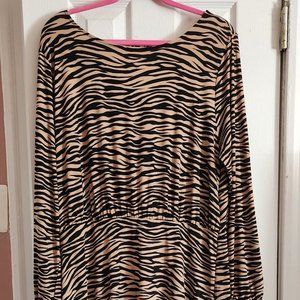 Animal Print Dress from LOFT PLUS - 18